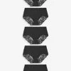 Next Lace No VPL Brazilian Briefs 5 Pack -Fashion Women T47 347s