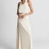 Reiss Kennedy Lace Back Maxi Dress -Fashion Women T57 907s