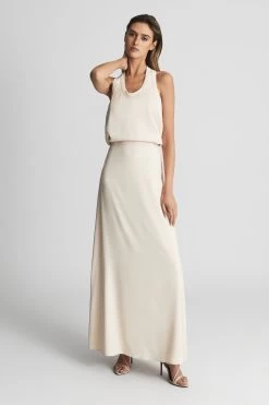 Reiss Kennedy Lace Back Maxi Dress -Fashion Women T57907s7