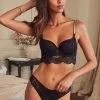 Lipsy Glamour Lace Padded Balcony Bra