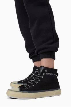 AllSaints Black Jaxal High Top -Fashion Women T61980s6