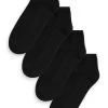 Next Cushion Sole Trainer Socks 4 Pack
