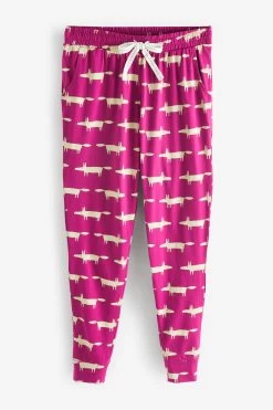 Purple Mr Fox Scion At Next Cotton Jersey Pyjamas -Fashion Women T77431s9