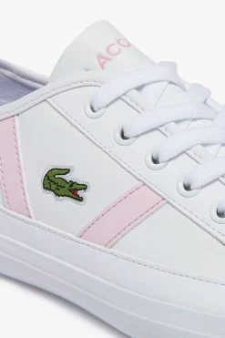 Lacoste White Sideline Trainers -Fashion Women T87316s2