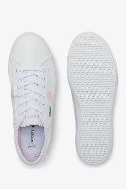 Lacoste White Sideline Trainers -Fashion Women T87316s4