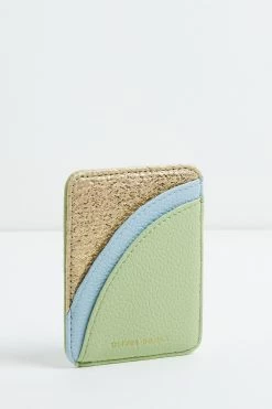 Oliver Bonas Green Sunray Card Holder -Fashion Women T89854s3