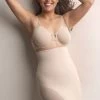 Miraclesuit Beige High Waisted Shapewear Slip -Fashion Women T91 898s