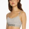 Calvin Klein Grey Reimagined Heritage Lined Bralette