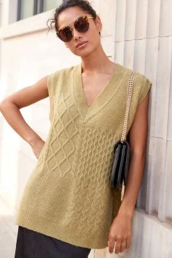 Next Knitted V-Neck Vest