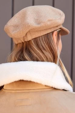 Next Neutral Baker Boy Hat -Fashion Women U26126s3