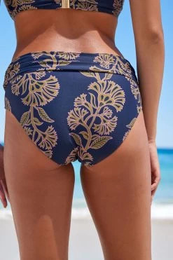 Next Roll Top Bikini Bottoms -Fashion Women U29 352s3
