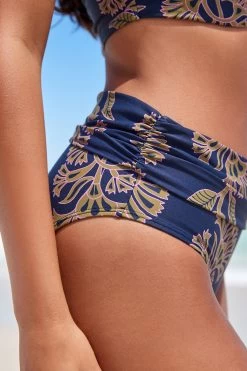 Next Roll Top Bikini Bottoms -Fashion Women U29 352s4