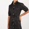 Next Coated Denim Shirt Dress -Fashion Women U36 939s