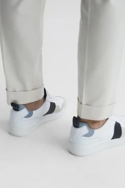 Reiss Aira Mid Top Leather Trainers 11 Reiss Aira Mid Top Leather Trainers -Fashion Women U36269s3