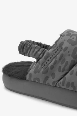 Next Quilted Mule Slippers With Elastic Support -Fashion Women U40709s6