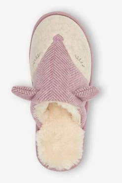 Next Pink Fox Character Snuggle Slippers -Fashion Women U40975s5