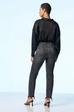 Next Own. Mid Rise Straight Jeans -Fashion Women U48661s3