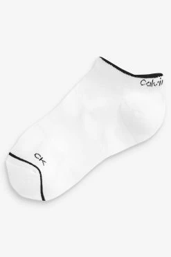 Calvin Klein Womens Pink Athleisure Sneaker Socks -Fashion Women U48809s4