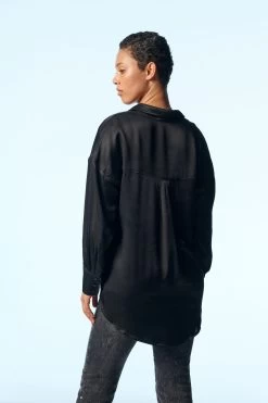 Next Own. Oversized Satin Shirt 15 Next Own. Oversized Satin Shirt -Fashion Women U51850s4