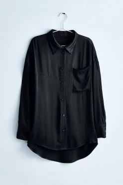 Next Own. Oversized Satin Shirt 18 Next Own. Oversized Satin Shirt -Fashion Women U51850s7