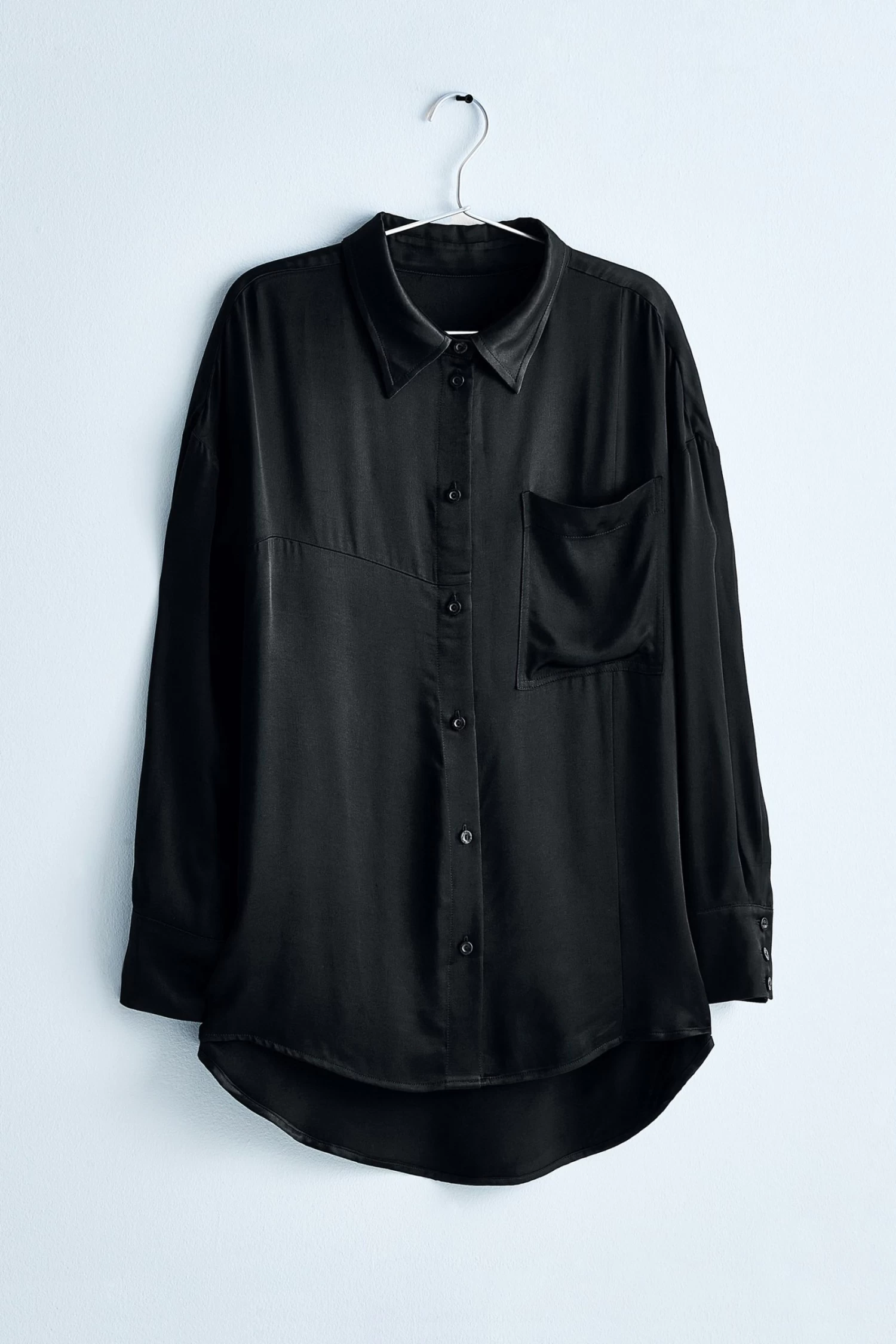 Next Own. Oversized Satin Shirt 9 Next Own. Oversized Satin Shirt - Image 7