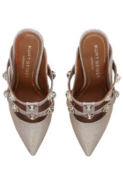 Kurt Geiger London Gold Octavia Shoes -Fashion Women U56111s3