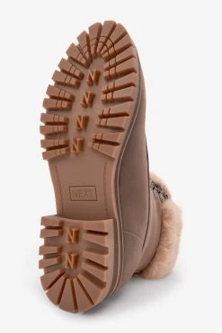 Next Forever Comfort® Faux Fur Lace-Up Ankle Boots -Fashion Women U65166s5