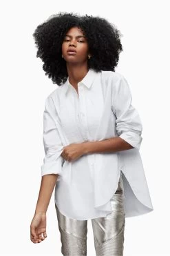 AllSaints Avril White Shirt