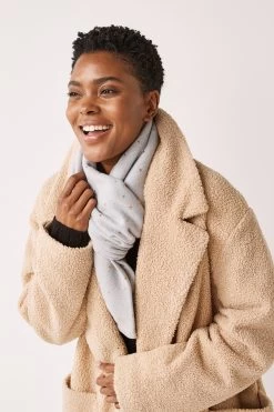 Next Foil Star Midweight Jersey Scarf