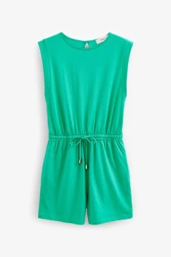 Next Short Sleeve Jersey Playsuit -Fashion Women U81 166s5