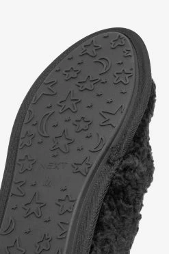 Next Recycled Faux Fur Cosy Crossover Slippers -Fashion Women U81 796s6