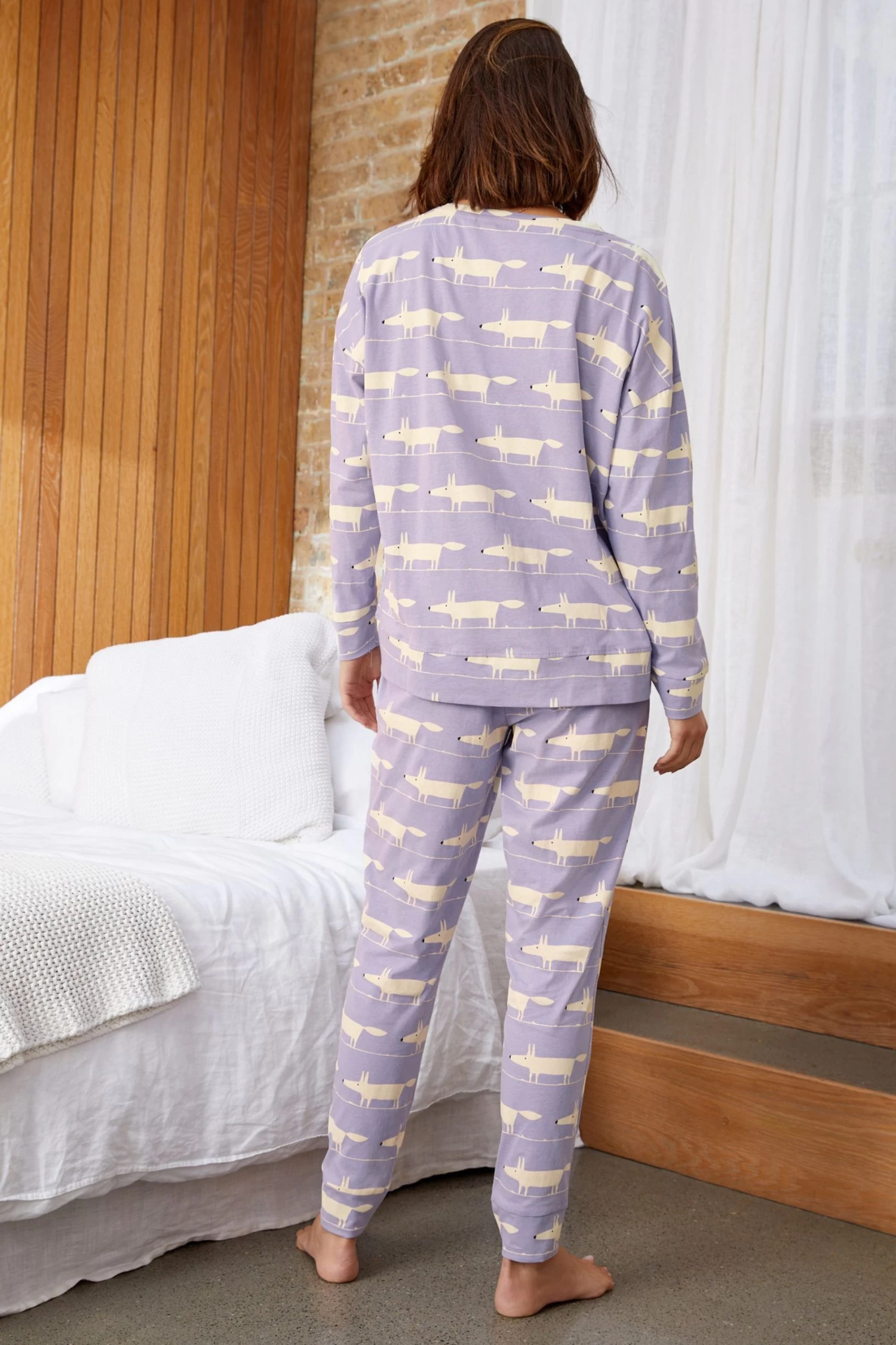 Lilac Purple Scion At Next Cotton Jersey Pyjamas 4 Lilac Purple Scion At Next Cotton Jersey Pyjamas - Image 2