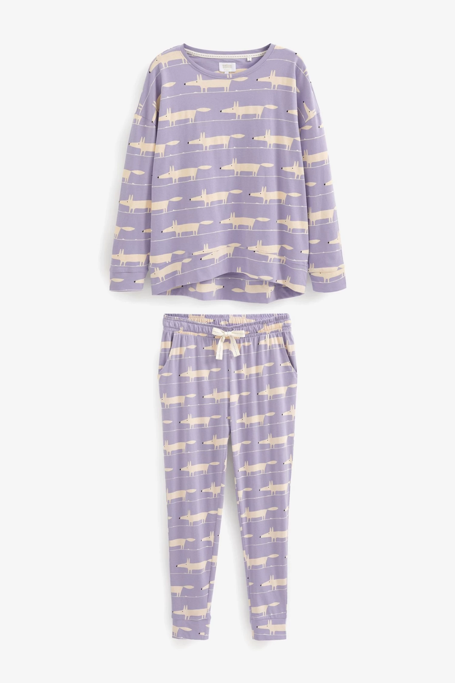 Lilac Purple Scion At Next Cotton Jersey Pyjamas 7 Lilac Purple Scion At Next Cotton Jersey Pyjamas - Image 5