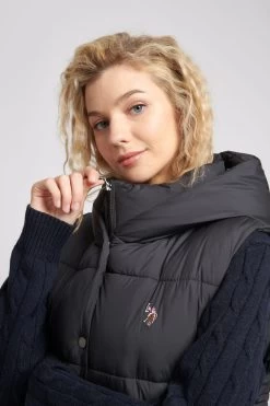 U.S. Polo Assn. Womens Padded Gilet -Fashion Women U85652s3