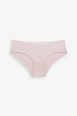 Next Cotton Rib Knickers 4 Pack -Fashion Women U86799s3