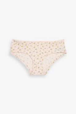Next Cotton Rib Knickers 4 Pack -Fashion Women U86799s6