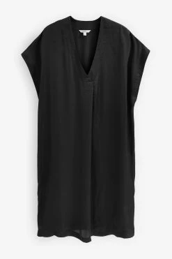 Next Satin Kaftan Coverup Beach Summer Dress -Fashion Women U87007s6