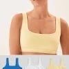 Next Cotton Crop Top 3 Pack -Fashion Women U89 162s