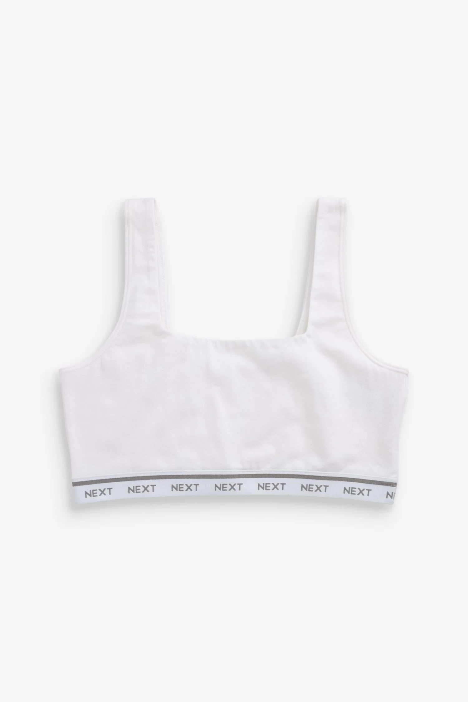 Next Cotton Crop Top 3 Pack 9 Next Cotton Crop Top 3 Pack - Image 7