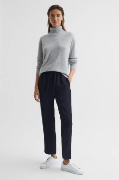 Reiss Chloe Cashmere Roll Neck Jumper -Fashion Women U90755s3