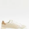 River Island Brown Wide Fit Mono Toe Lace Up Trainers -Fashion Women U92683s