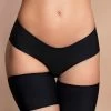 Bye Bra Black Thigh Bands -Fashion Women U95302s