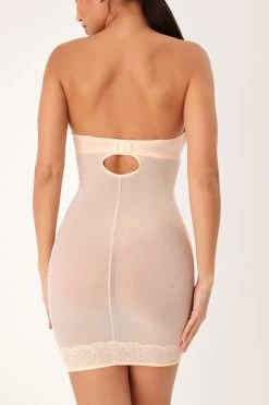 Next DD+ Firm Tummy Control Lightly Padded Lace Slip -Fashion Women U96 720s3